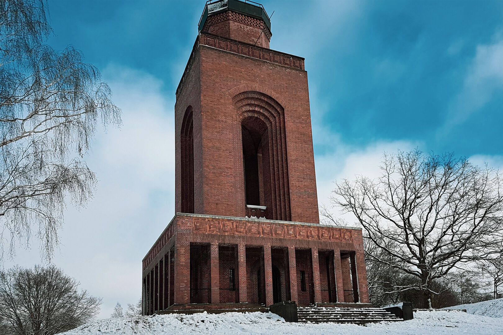Turm eines Ausflugsorts