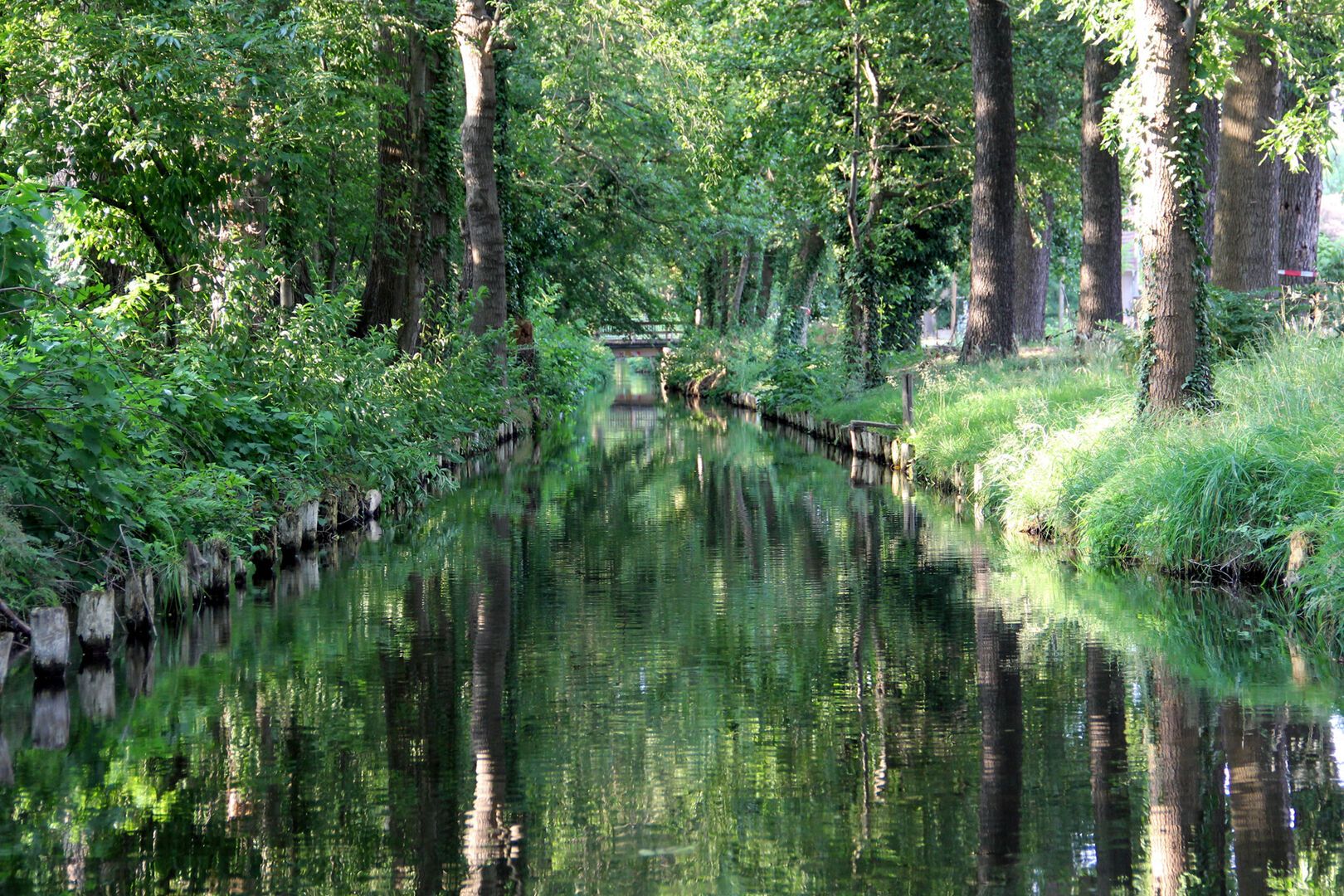 Kajak fahren durch den Spreewald